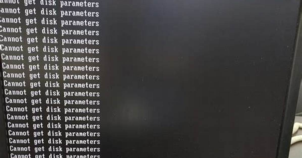 Cannot Get Disk Parameters After Deployment the Node