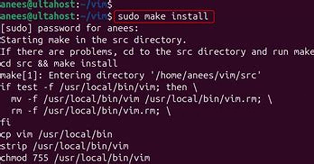 Cannot Install Vim with Apt-Get