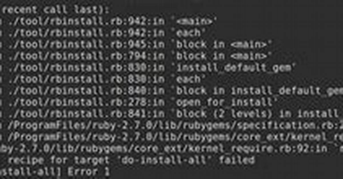 Cannot Load Such File -- Openssl (Loaderror)