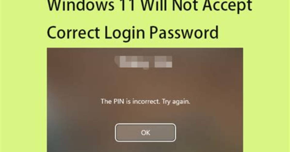 Cannot Login Using Correct Password