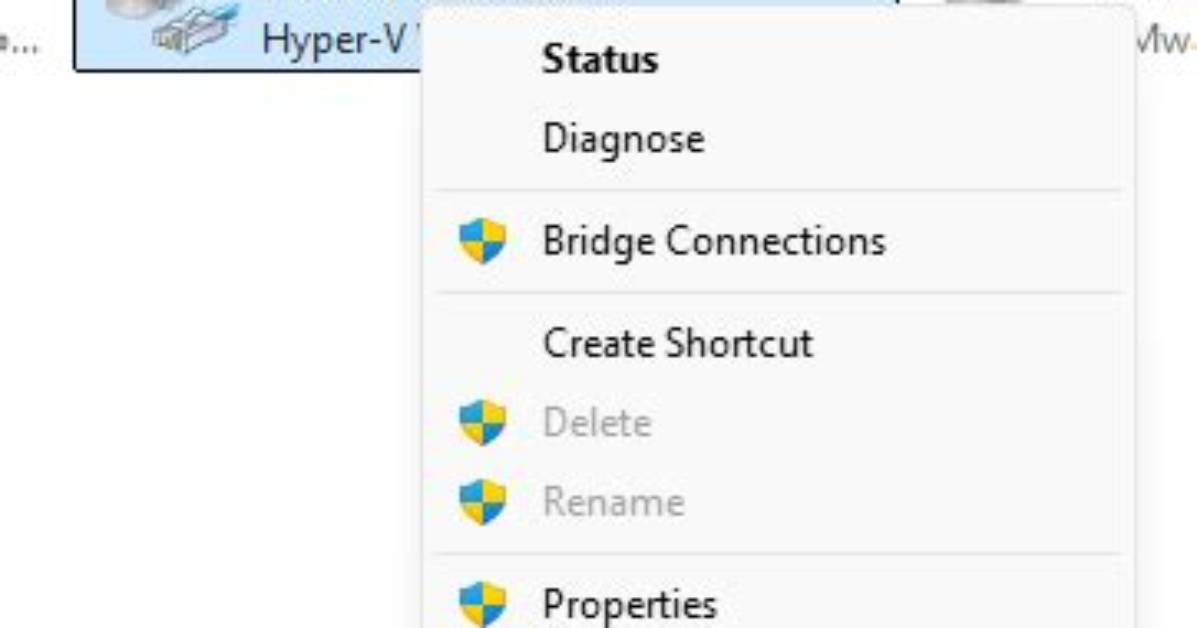 Cannot Remove Hyperv vEthernet (Default Switch)