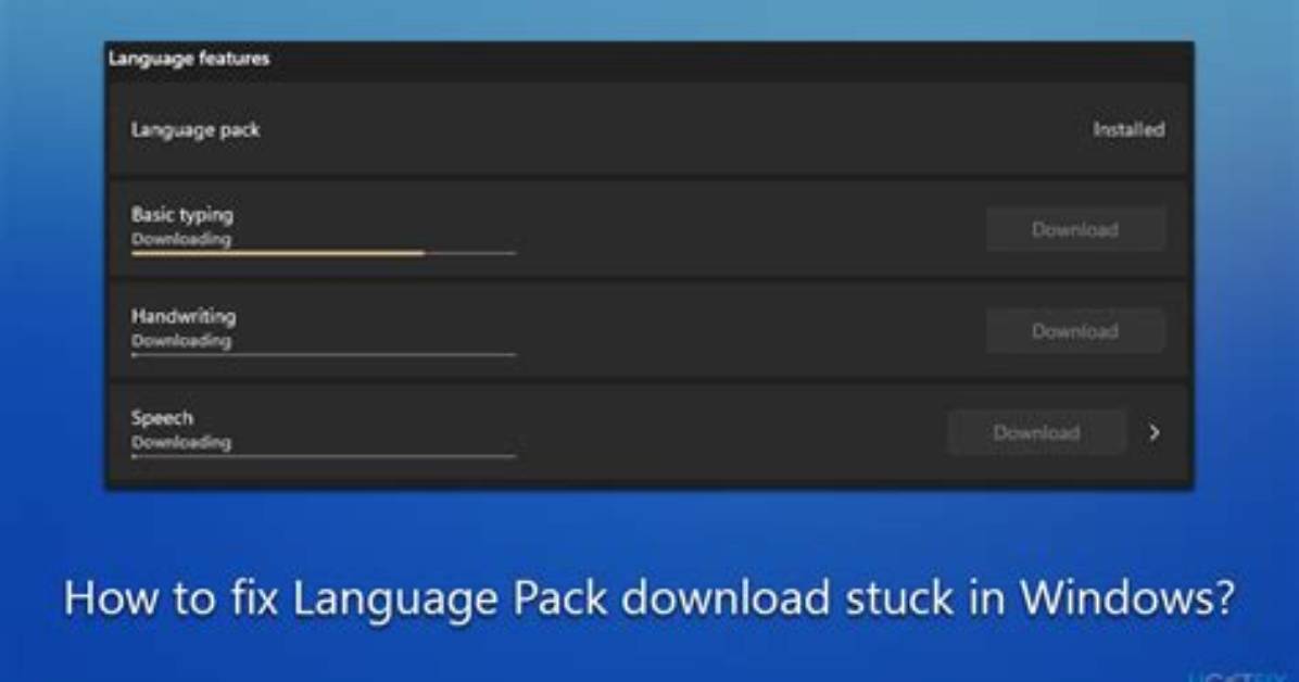 Cannot Remove Language Pack on Windows 10 Pc