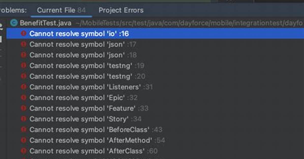 Cannot Resolve Symbol 'Assertdoesnotthrow'