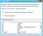 Cannot Uninstall Visual Studio 2015