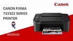 Canon Printer Setup Errors Model Ts3522