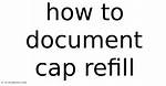 Cap Refill
