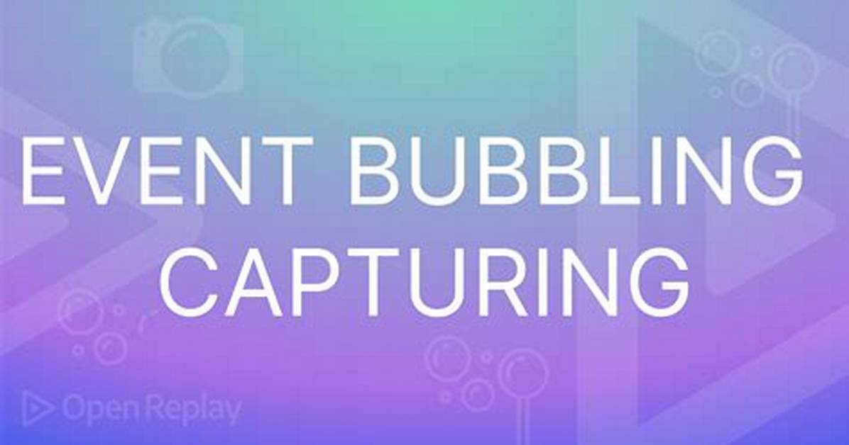 Capturing All the Click Event