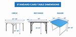 Card Table Size