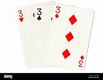 Cards Below Threes