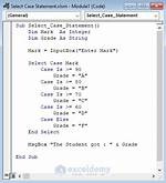 Case in Select Statement
