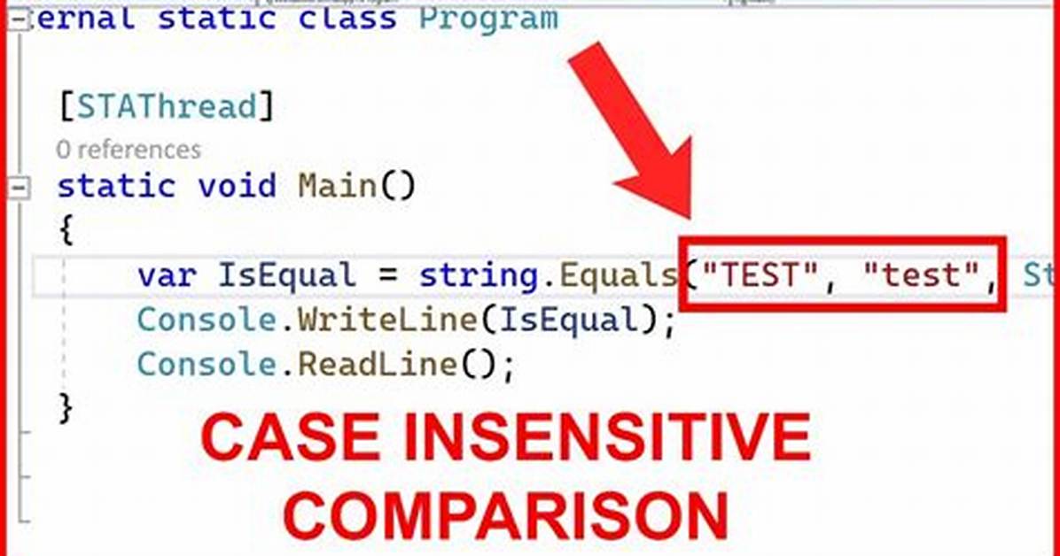 Case Insensitive 'Contains(String)'