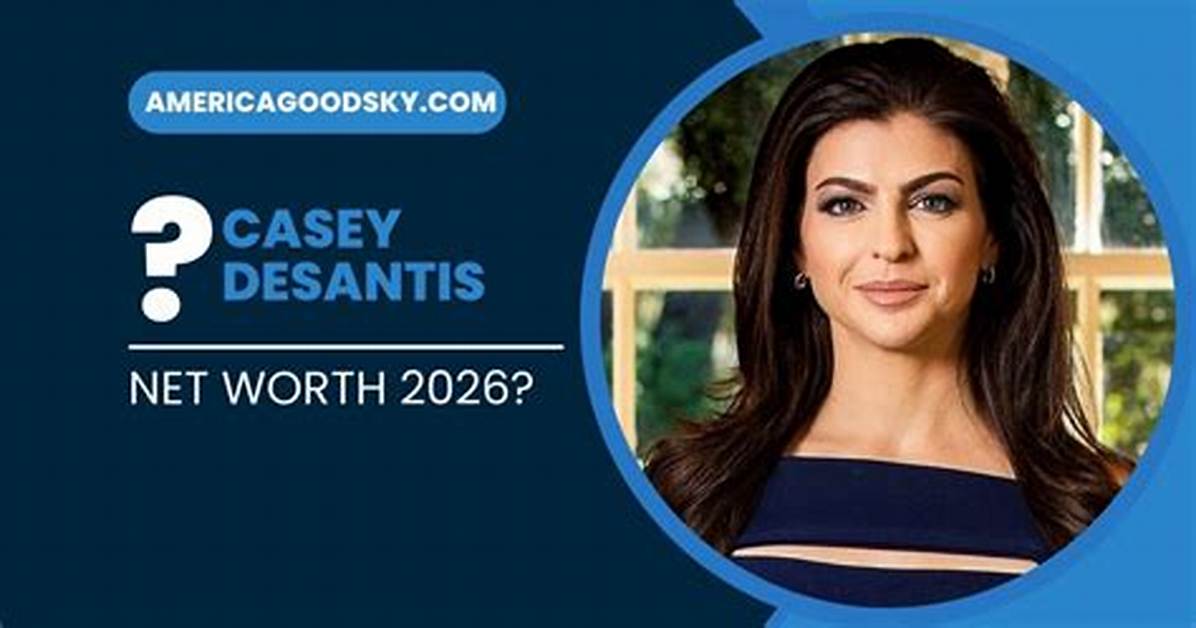 Casey Desantis Net Worth