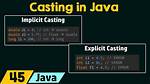 Casting Objects in Java