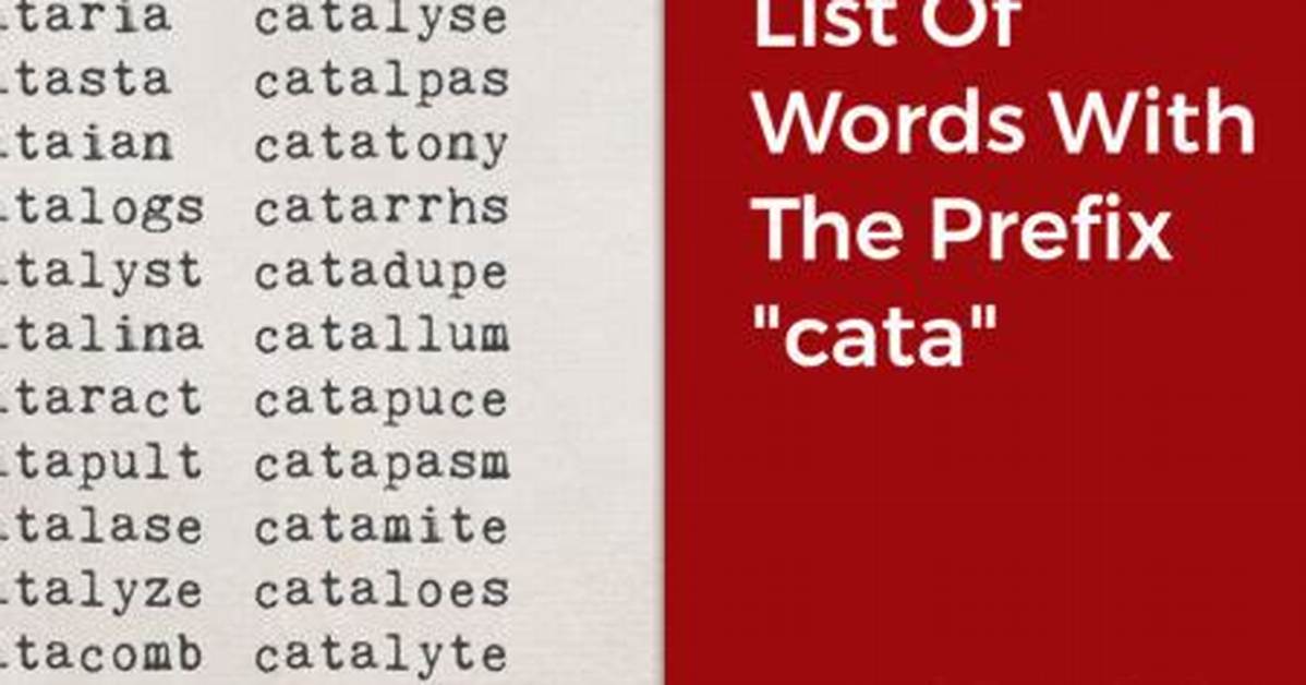 Cata Prefix