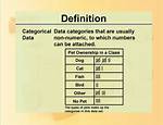 Categorical Data Definition