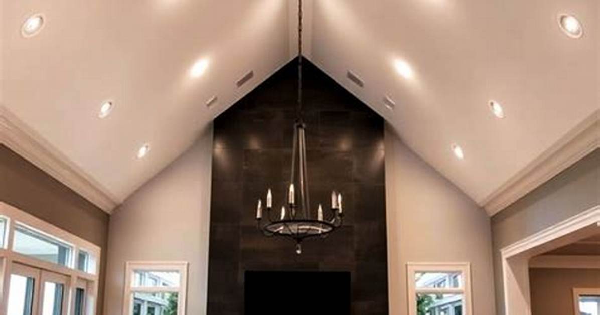 Cathedral Ceiling Lighting