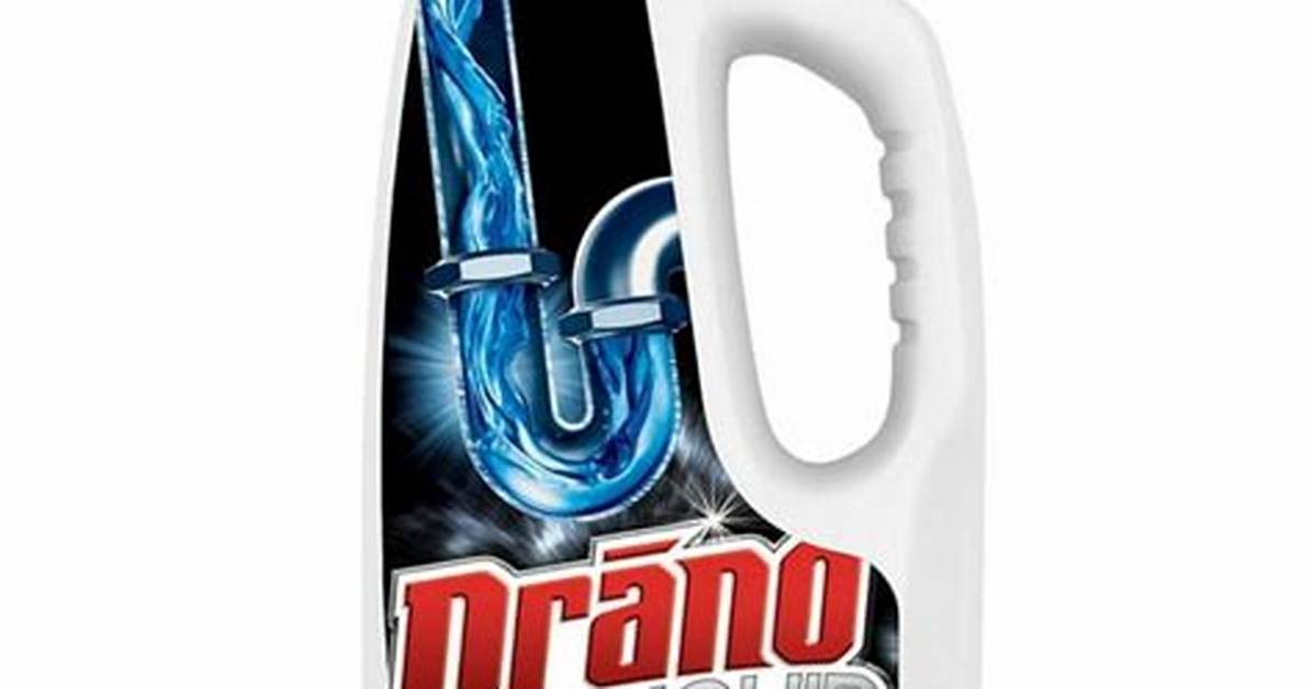 Caustic Ingredient in Drano