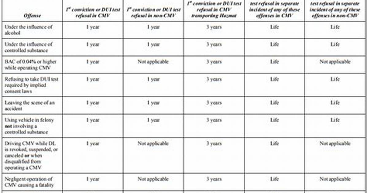 Cdl Restriction Codes