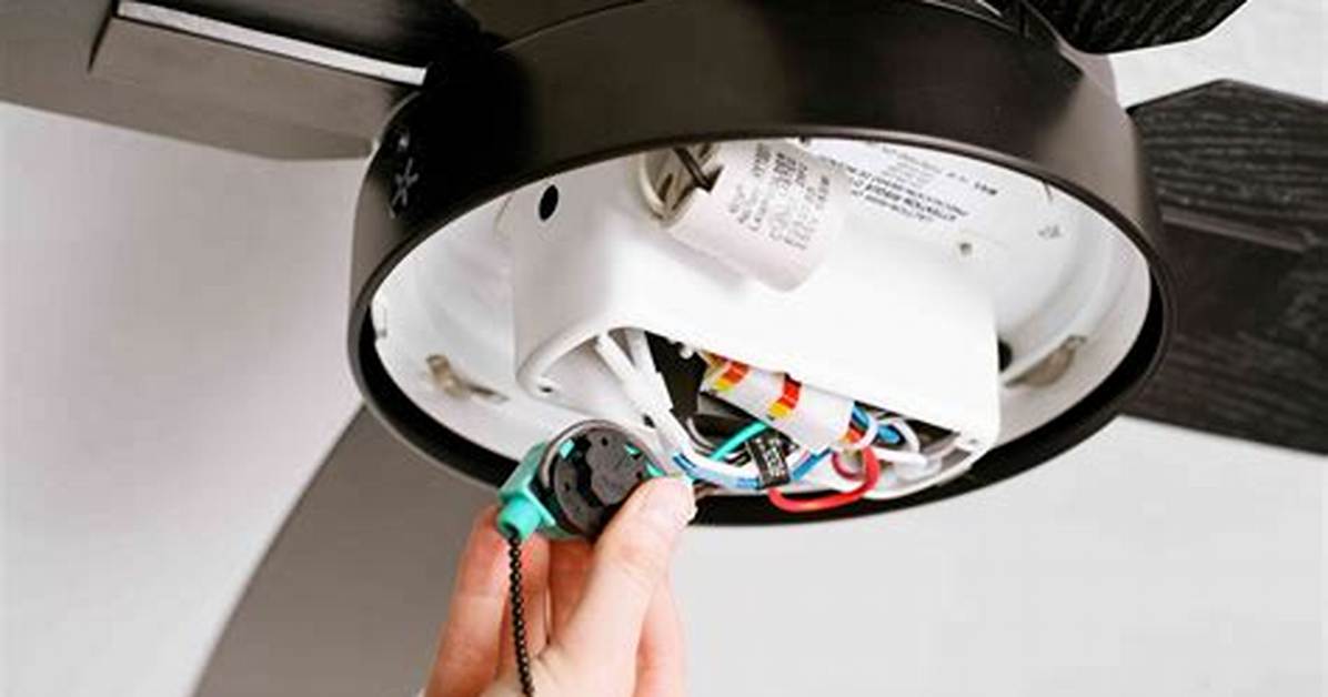 Ceiling Fan Light Switch Replacement