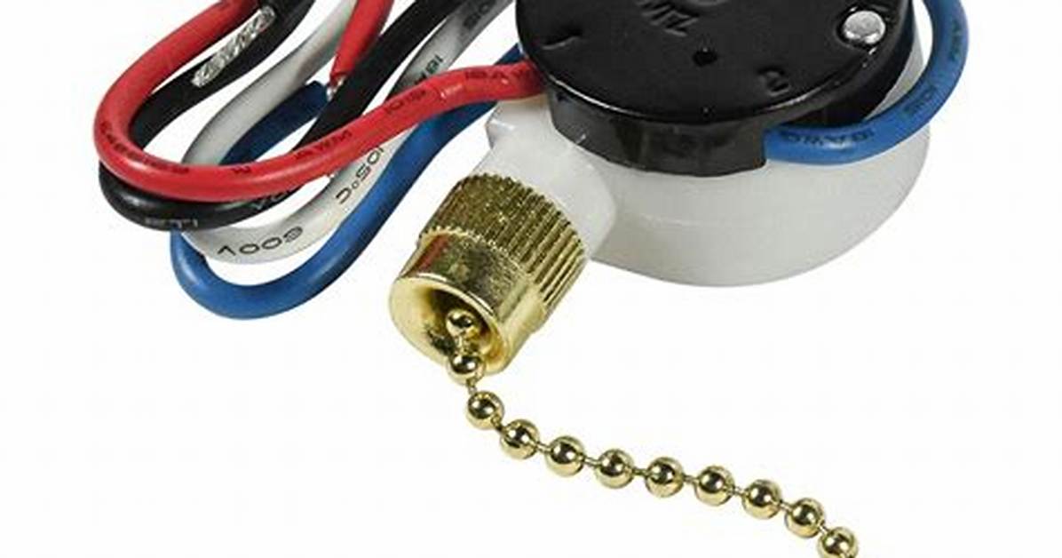 Ceiling Fan Pull Chain Switch