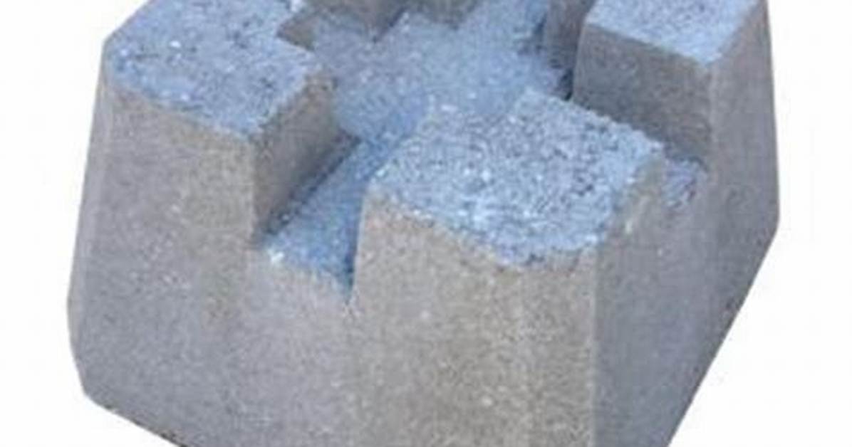 Cement Deck Blocks