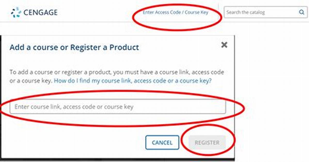 Cengage Access Code