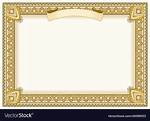 Certificate Frame