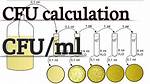 Cfu Calculator