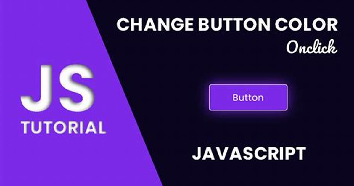 Change Button Color