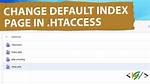 Change Default Index. Php When Using Admin Route