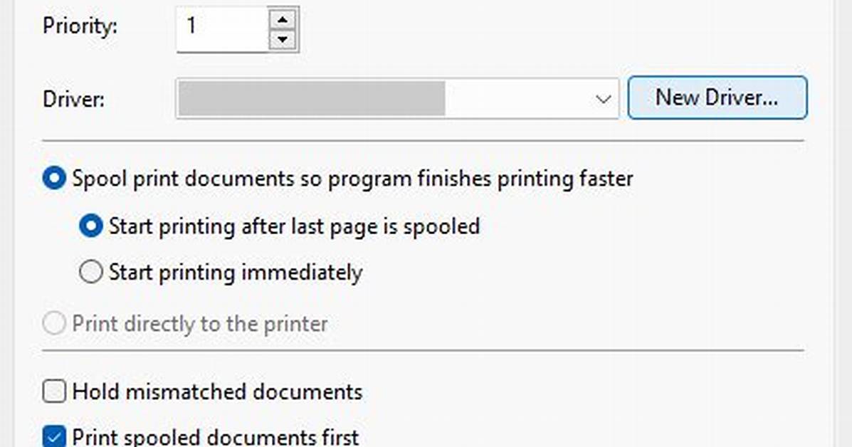 Change Default Printing Settings