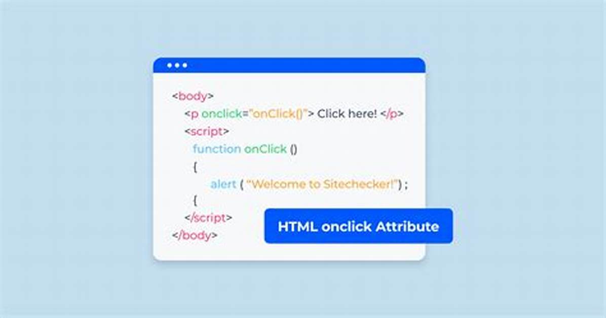 Change onClick Attribute with Javascript