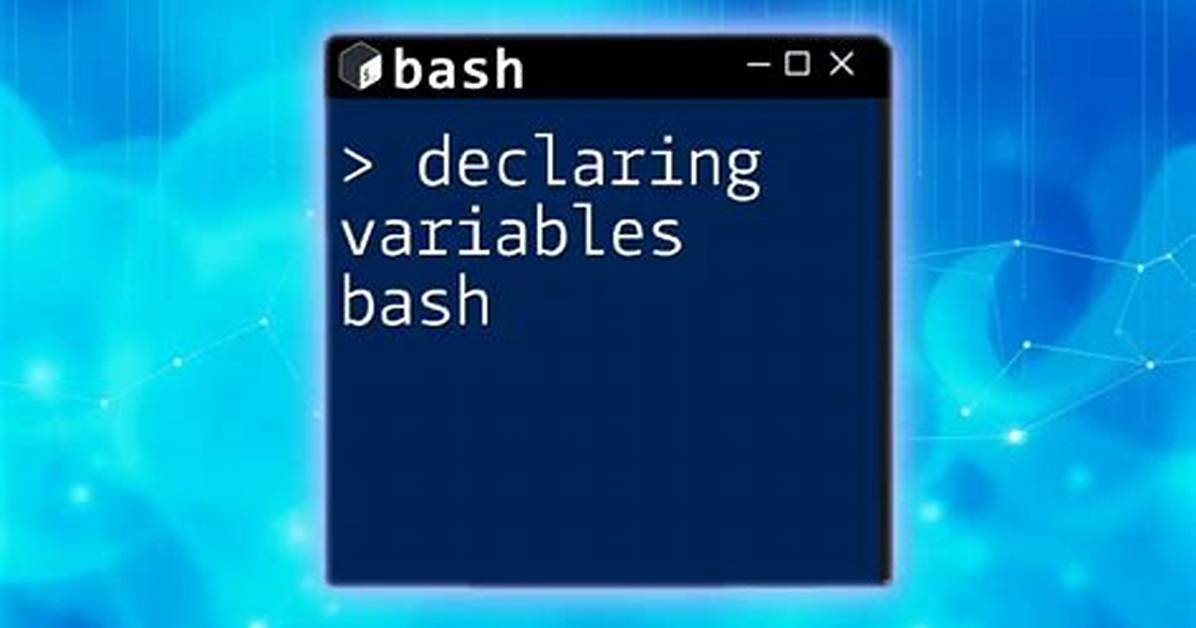 Change Variables in Bash
