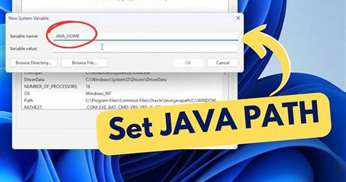 Changing the Java. Home Path in vs Code
