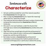 Characterize