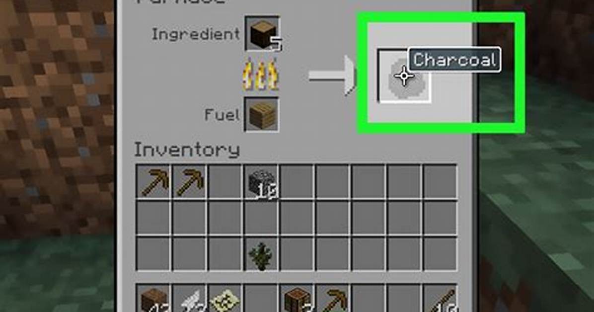 Charcoal Minecraft