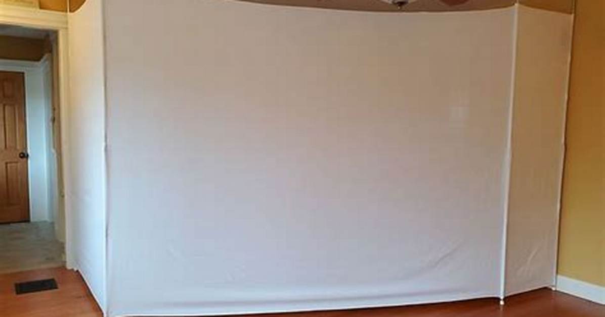 Cheap Temporary Wall