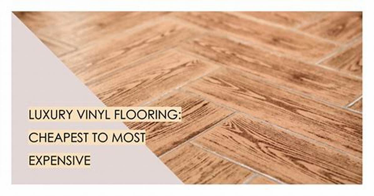 Cheapest Flooring