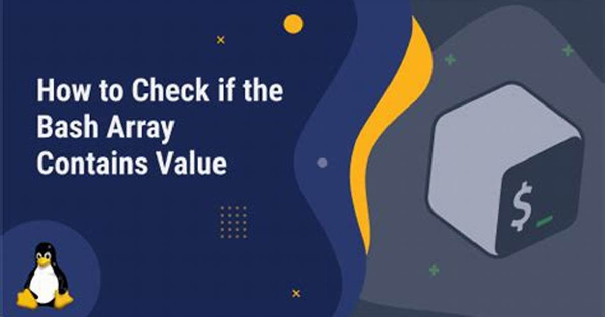 Check If a Bash Array Contains a Value