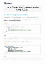 Check If a String Contains Another String