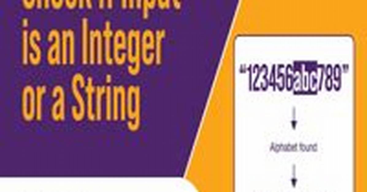 Check If Input Is Integer Type in C