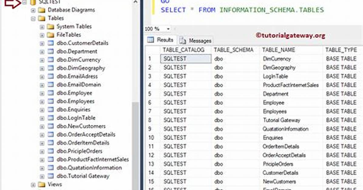 Check If Table Exists in Sql Server