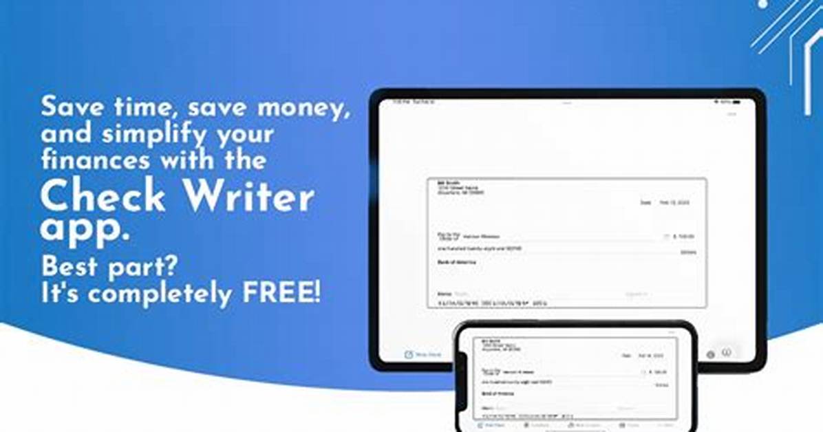 Check Writer's Implement