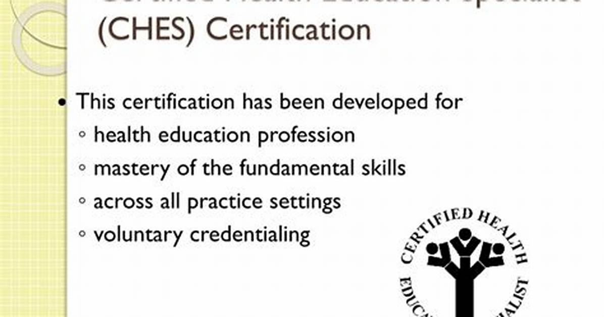 Ches Certification