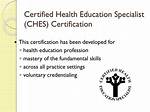 Ches Certification