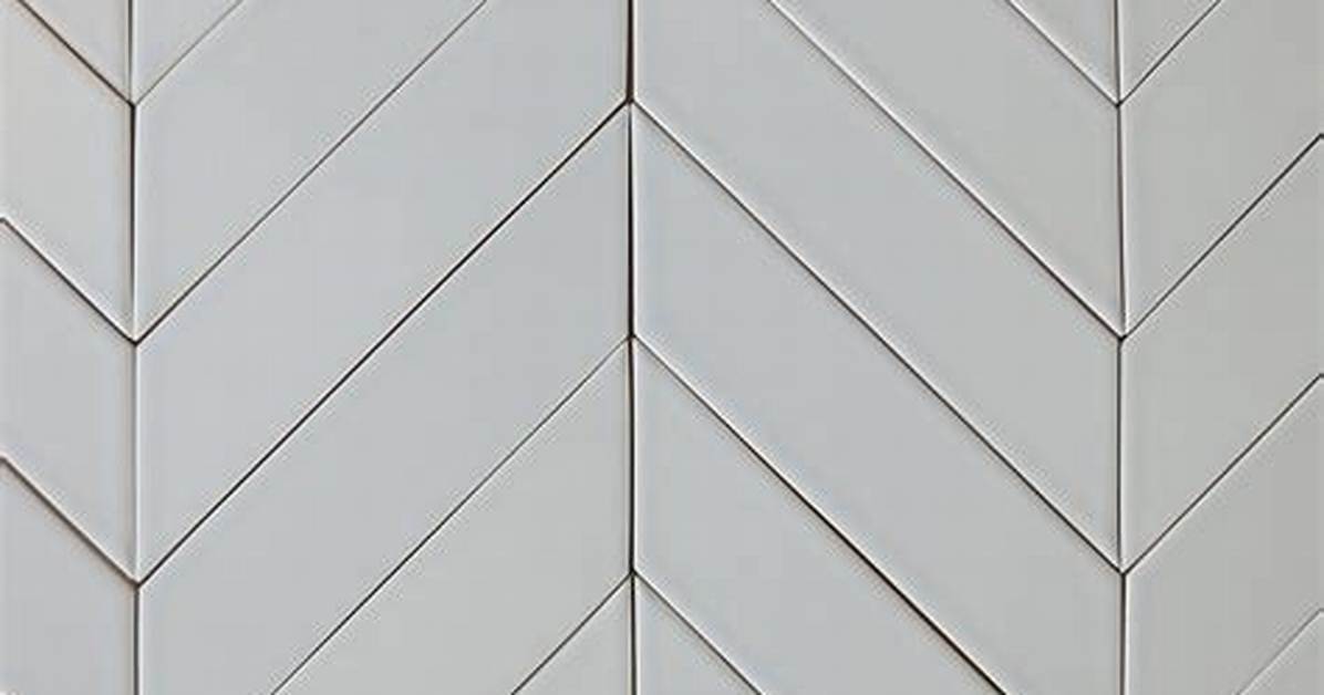 Chevron Pattern Tile