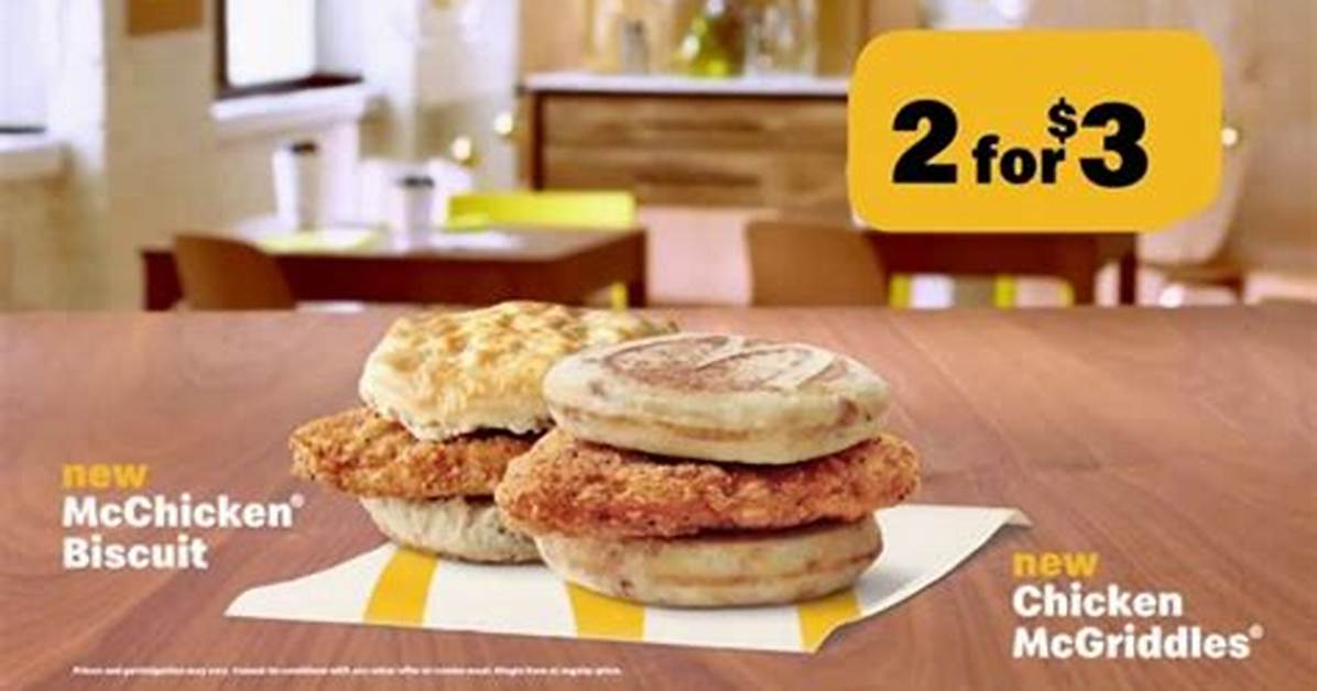 Chicken Mcgriddle