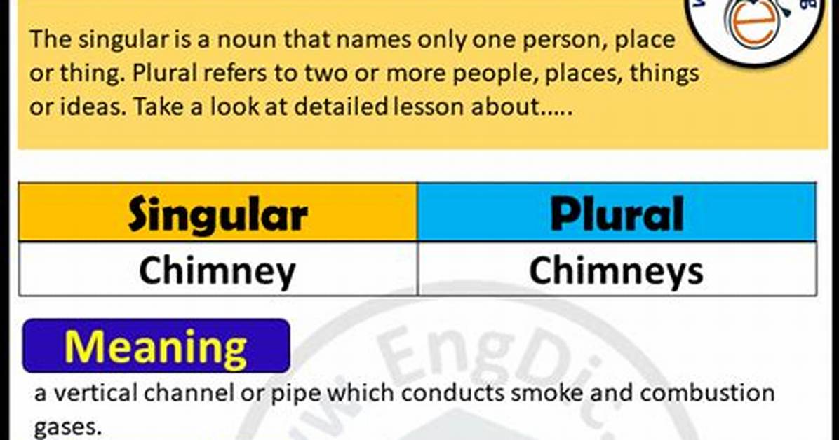 Chimney Plural