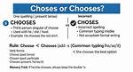 Chooses with For