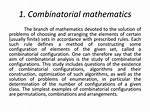 Choosing the Correct Combinatorial Method
